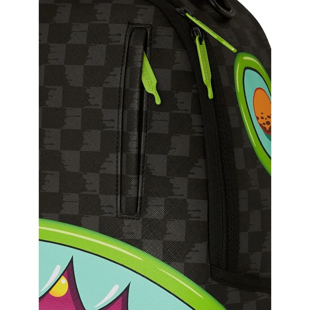 Sprayground Slime Takeover Backpack Unisex Black Multi Limited Edition Bag SGB41